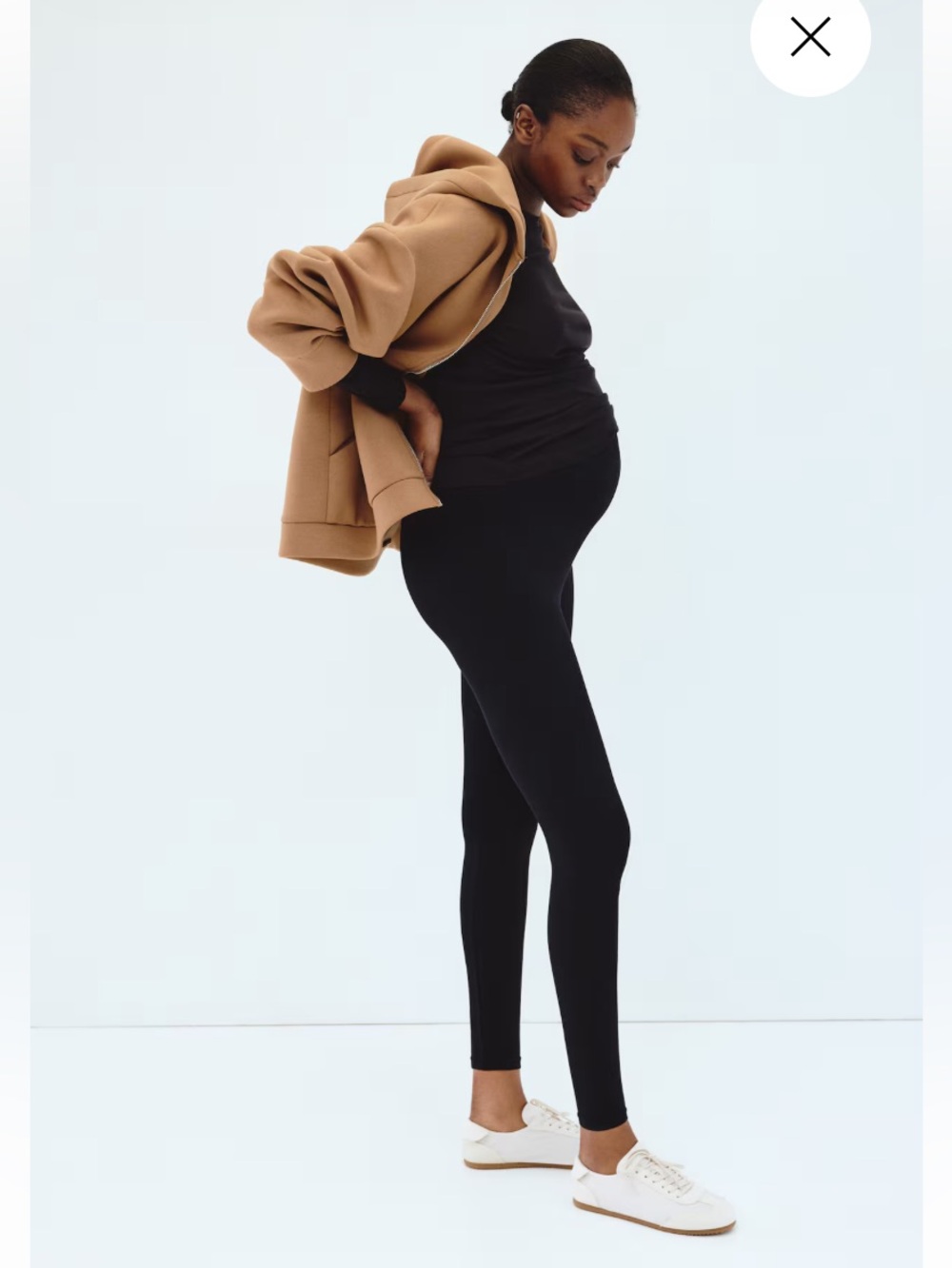 H&M Black Maternity Leggings